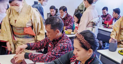 町田で日本文化を体験 パラバド・インドネシア代表　町田市