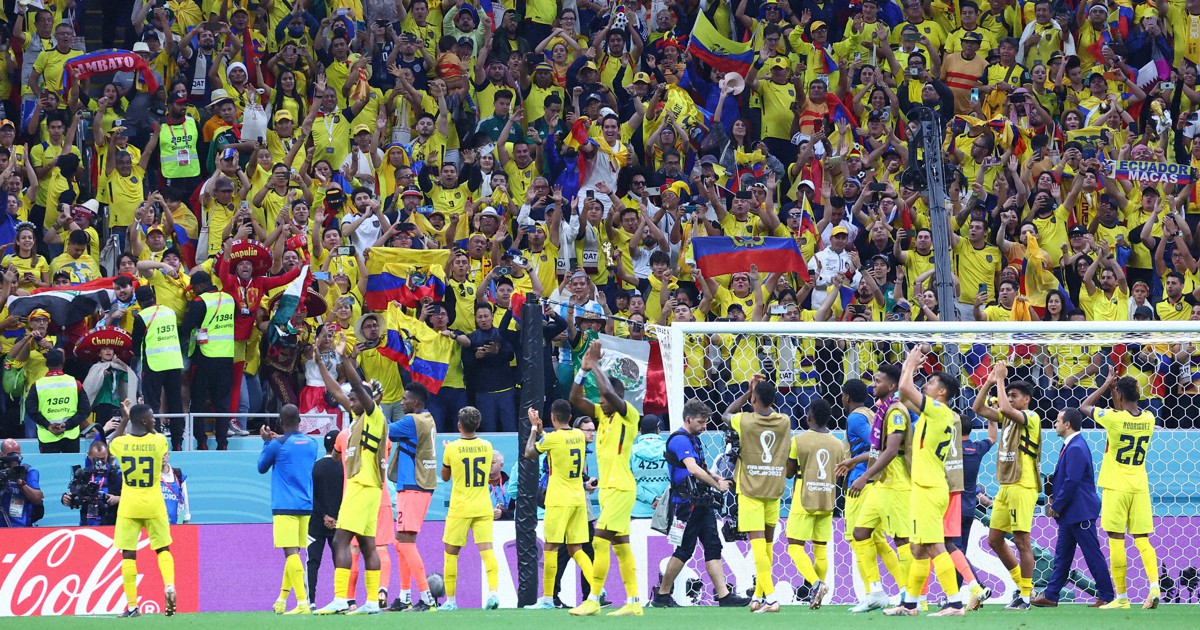 開幕戦はエクアドルが勝利　開催国カタール敗れる　サッカーW杯