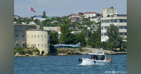 クリミア半島に無人機攻撃 ロシア任命市長