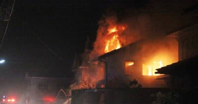 新潟市西区の住宅で火災