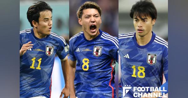 スペック最強は誰？ サッカー日本代表、能力値ランキング11〜20位【カタールワールドカップ】