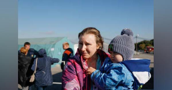 ロシア、子ども1万人を強制移住　人権団体「戦争犯罪」指摘