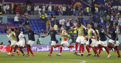 フランスがデンマークに勝利　カタールW杯1次リーグ