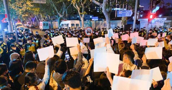 【動画】北京でも抗議集会　ゼロコロナ不満高まる