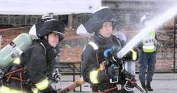 「女性隊員目指す人の道しるべに」日々奮闘中、新人女性消防士たちの熱い思い　兵庫・高砂市消防本部