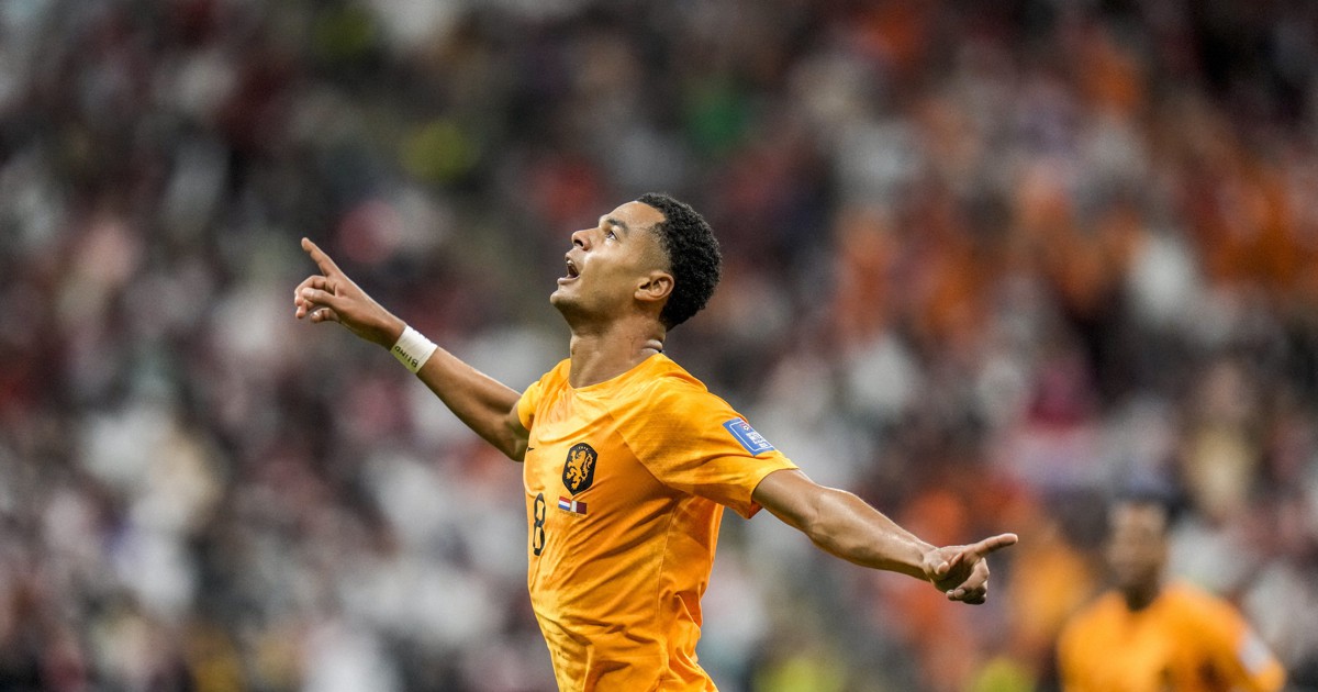 オランダ・ハクポが3試合連続ゴール　カタールに先制　サッカーW杯