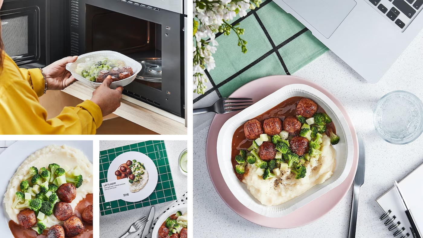 IKEA、プラントボールのワンプレート冷凍食品「LÄTTLAGAT /レットラーガット」発売　家でも電子レンジで簡単再現