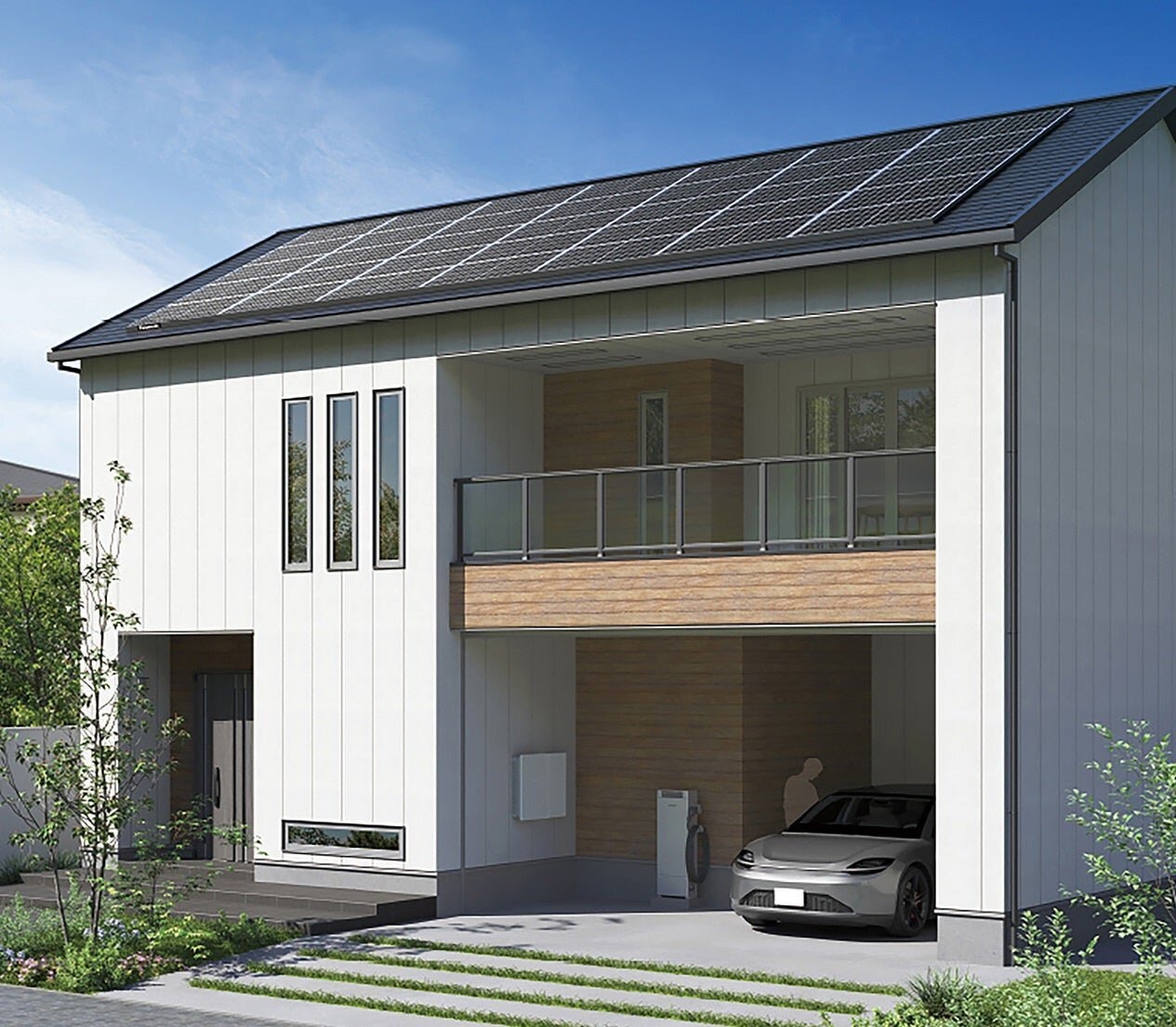 パナソニック、太陽光発電の電気を家庭で自家消費する住宅用V2H蓄電システム「eneplat」を販売へ