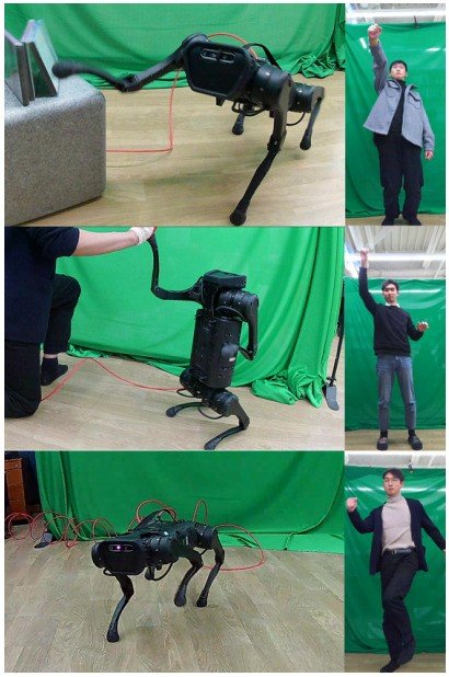 「2足歩行の人間」が「4足歩行のロボット」を全身運動で直感操作するとこうなる