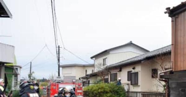 茨城・土浦で住宅火災　やけどで搬送、住人の女性死亡
