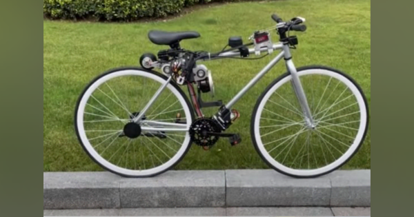 転倒事故の天才エンジニア、「絶対に横転しない」自転車で特許