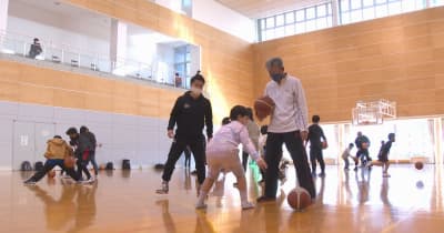 バスケットボールを使った運動教室　岡山