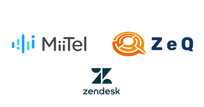 音声解析AI電話「MiiTel（ミーテル）」が、 ZeQ開発のZendeskアプリケーション（β版）と連携を開始
