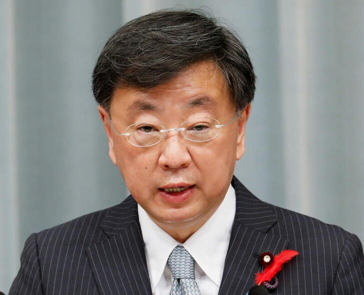 日銀との共同声明改定、松野長官「方針固めた事実ない」＝一部報道で