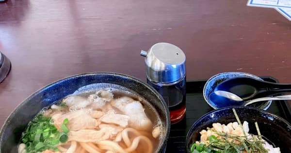 大阪のソウルフード「かすうどん」にほれ脱サラ　温かくコクのあるスープ、体に染みる