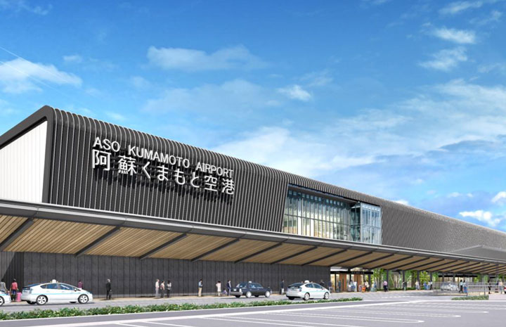 熊本空港、施設利用料3月から導入　新ターミナル開業で