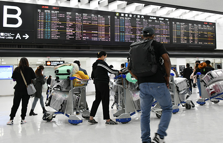 成田空港、国際線2カ月連続100万人超え　外国人客11倍超68万人＝11月実績