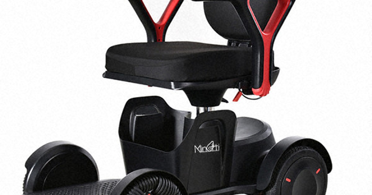 GPS搭載の電動車椅子、日本初　メーカー開発、利用者見守りに
