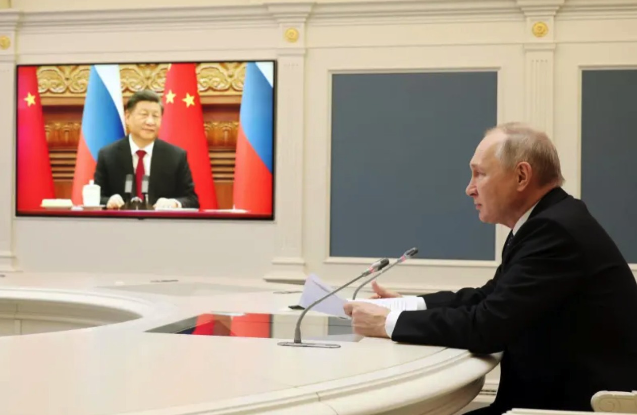 中国との軍事協力強化を表明　プーチン氏、習氏訪問に期待