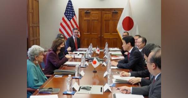 日米、経済安保で協力拡大　経産相、米商務長官と会談