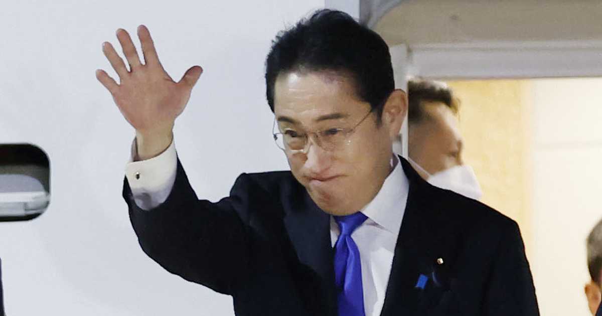 岸田首相、Ｇ７各国歴訪に出発　対露結束主導へ「国際秩序守り抜く」