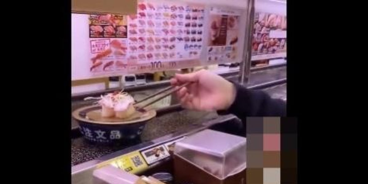 回転寿司で「他人注文のすし」食う動画拡散はま寿司は警察に相談「到底容認できない」
