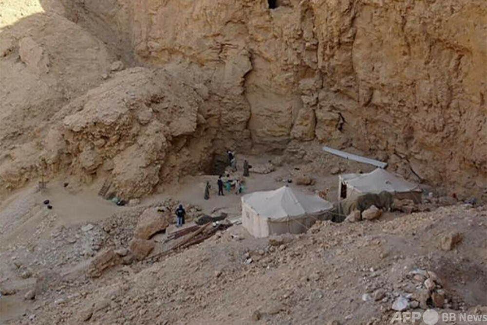 3500年前の王族墓か エジプト・ルクソールで発見