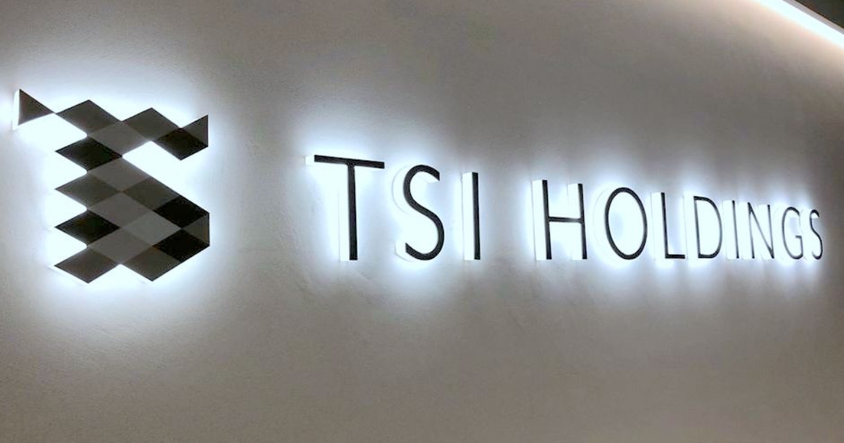 TSIの3〜11月期、百貨店販路の売上高が44%増