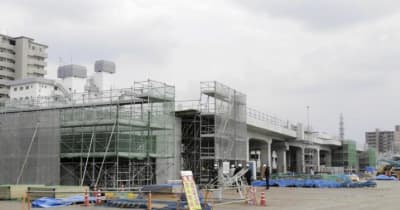 JR松山駅、架道橋設計に誤り　高架化遅れ24年秋ごろに　側道整備にも影響