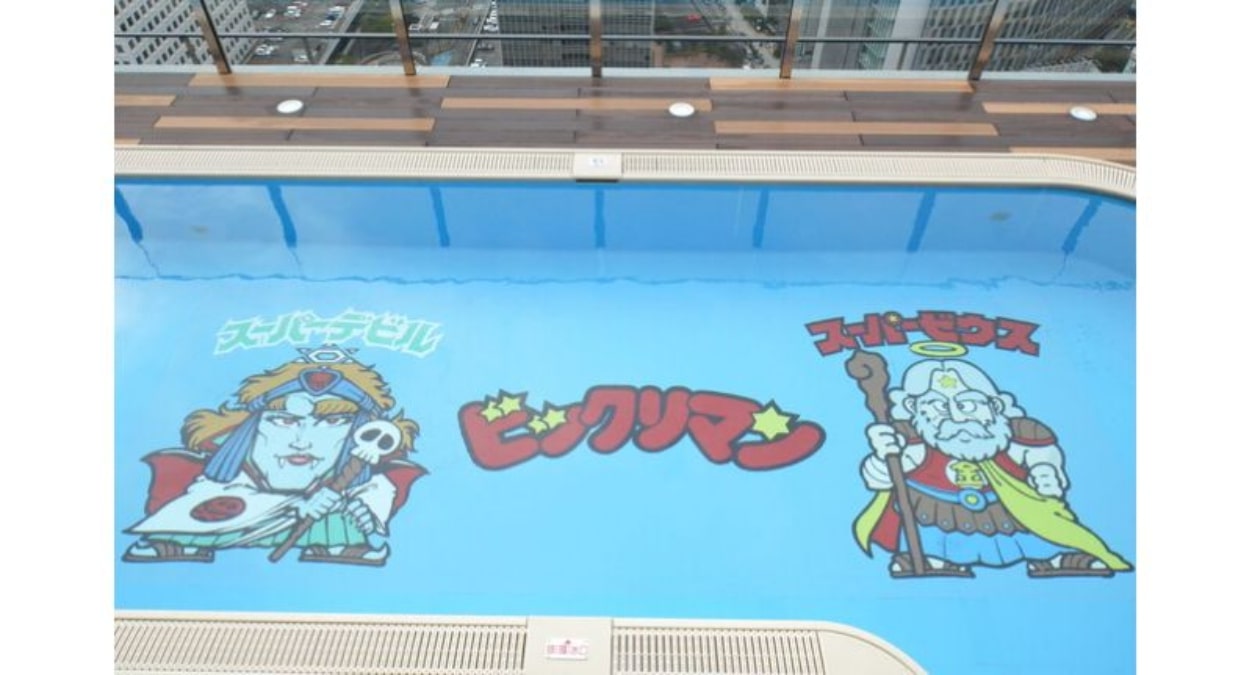 アパホテル＆リゾート「大阪梅田駅タワー」、最上階プールを「ビックリマンプール」としてオープン　ロッテとコラボ