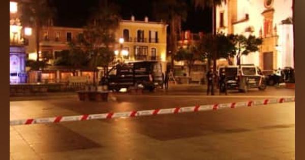 教会を刃物で襲撃、1人死亡　スペイン、テロ疑い男拘束