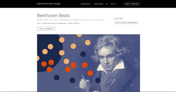 ベートーベンの楽曲に「三三七拍子」は入ってる？　音符36万個を学んだAIで調べる「Beethoven Beats」