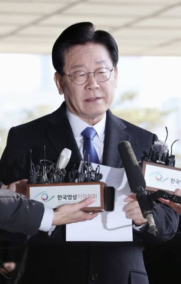 韓国検察、最大野党代表を再聴取　過去の背任疑惑