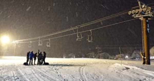 心肺停止の男性2人発見　栂池高原スキー場のコース外