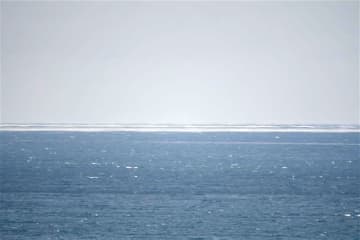北海道網走で「流氷初日」　平年より11日遅い