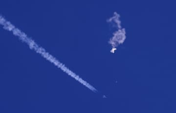 米、中国情報活動解析へ　偵察気球残骸の回収急ぐ