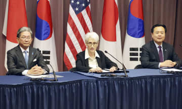 対中、北朝鮮で日米韓結束を確認　外務次官協議、安保で連携