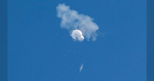 米軍、撃墜した中国の偵察気球からセンサーなど回収