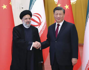 中国とイラン、戦略関係を強化　対米連携、20年ぶりに訪問
