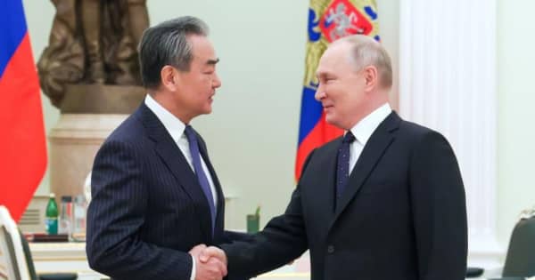 【解説】 ウクライナ侵攻、ロシア訪問で薄れる中国の「中立姿勢」