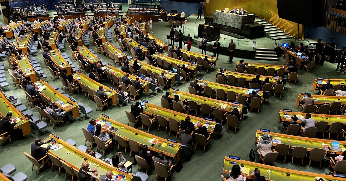 国連総会「ロシア軍の即時撤退求める」決議採択　賛成141カ国