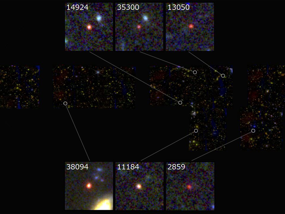 通称“ユニバース・ブレイカーズ”　ウェッブ宇宙望遠鏡が初期宇宙の「重すぎる銀河」を複数観測