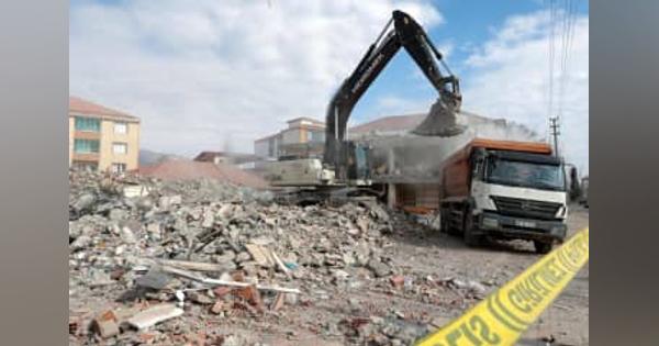 トルコ地震被害4兆円超　世銀、復興費用は2倍