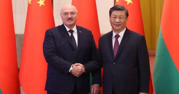 中国とベラルーシが首脳会談　ウクライナ和平への「強い関心」を表明