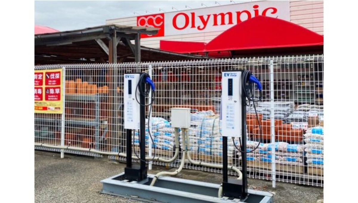 スーパーマーケット「Olympic」EV充電インフラ「テラチャージ」導入　関東圏の28店舗に設置