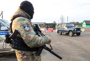 ロシアへの部隊侵入認める　ウクライナ側パルチザンが声明