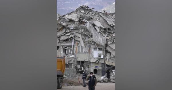 トルコ地震被害13兆円超か　UNDP推計、支援求める