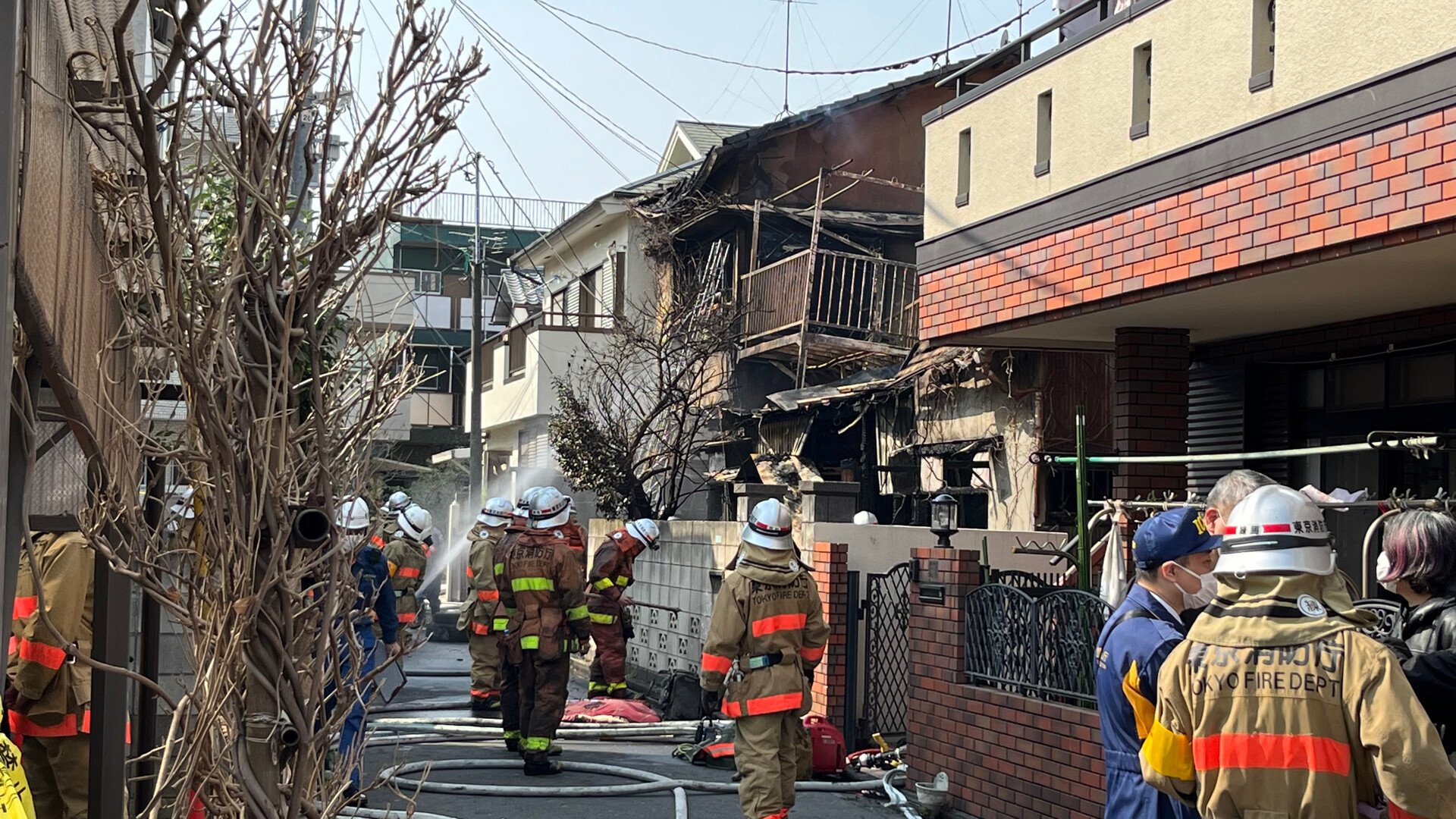 【速報】練馬区の住宅火災 これまでにけが人なし