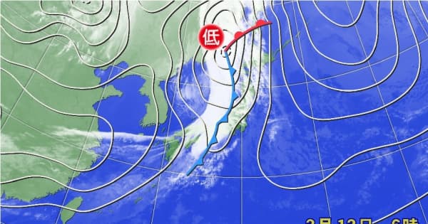 関東は昼過ぎまで雨や雷雨　東・北日本は強い南風にも注意　14日（火）朝は冷える