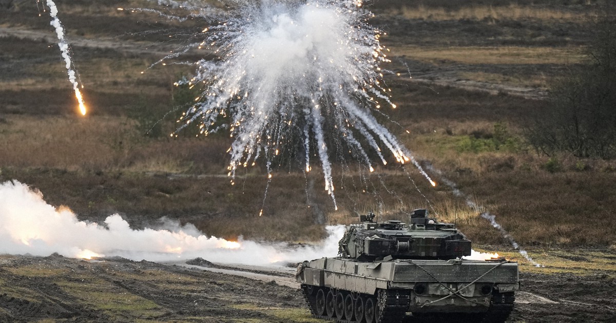 ドイツ製戦車レオパルト計150両供与へ　9カ国がウクライナと約束